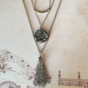 Three tiered necklace